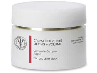 Crema ridensificante nutriente CERAMIDI COMPLEX e ARGAN texture ultra ricca